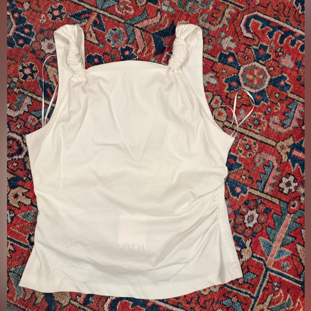 Zara knotted top
